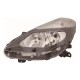Renault Clio 2009-2012 Black Inner Halogen Head Lamp Unit Passenger Side